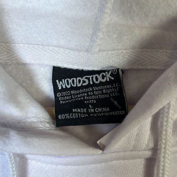 Woodstock Music And Art‎ Fair Graphic Pullover Hoodie Festival-NWT-Mens Large - Picture 5 of 6